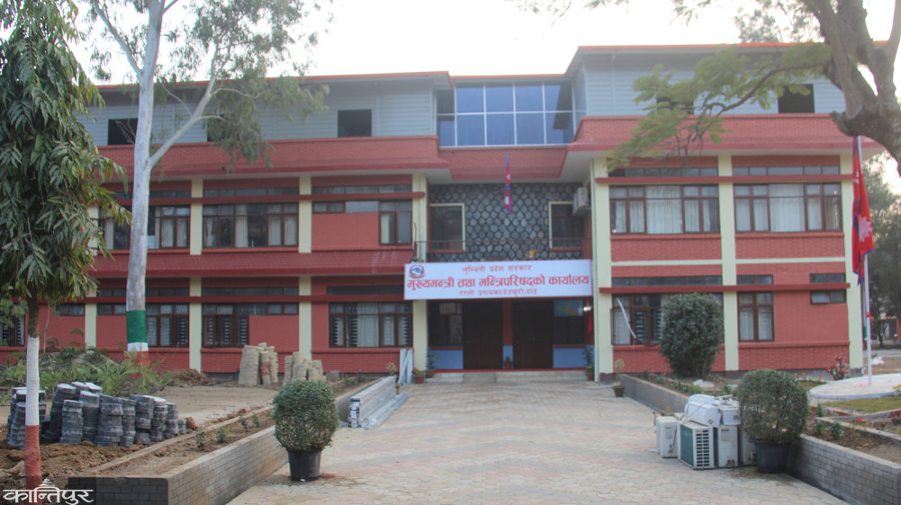 Lumbini province is the weakest in performance