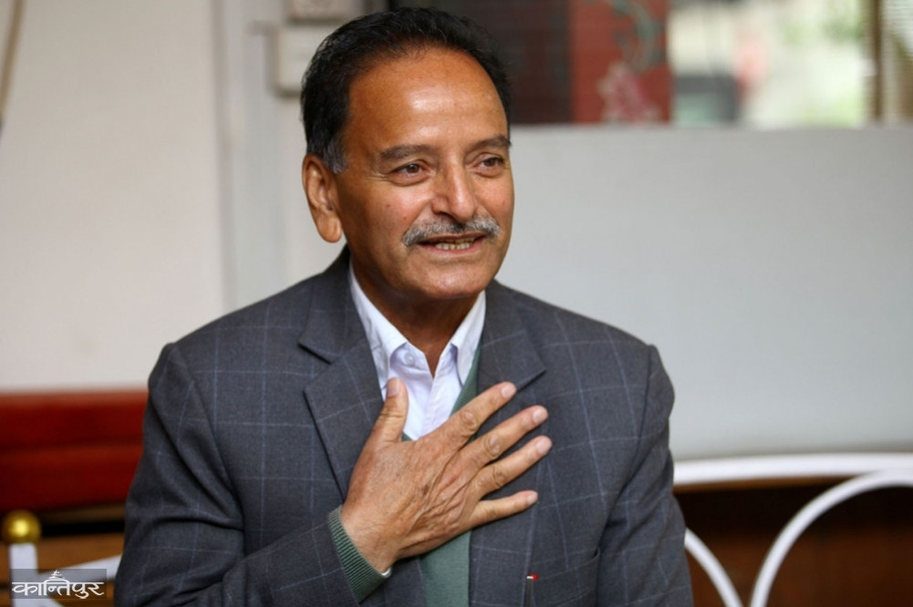 The government is trying to close the entire mouth of the press: Congress leader Sitaula