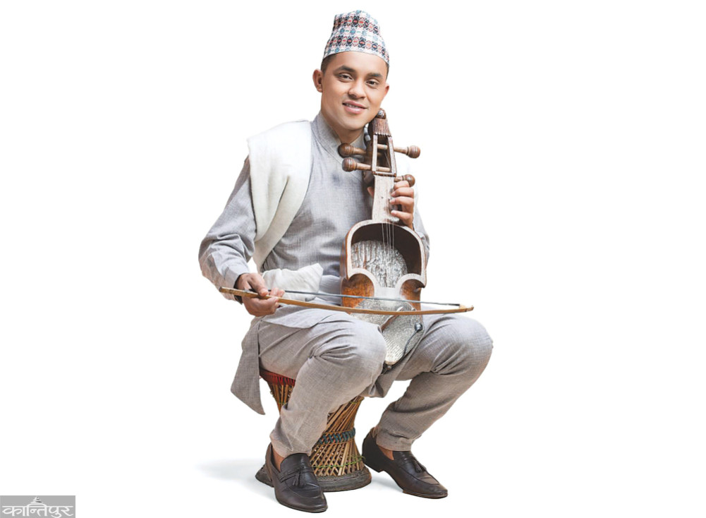 Kiran's sarangi tune...