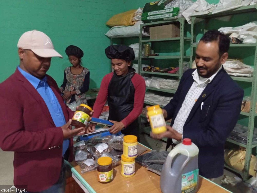 Branding of Arghakhanchi products in Sandhikhark