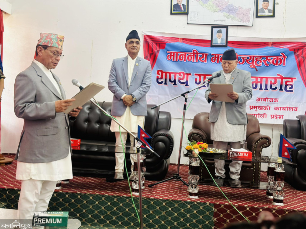 Vinod Shah became Agriculture Minister