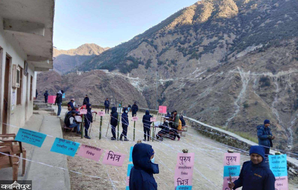 More than 68 percent voting in Duhun-5 of Darchula