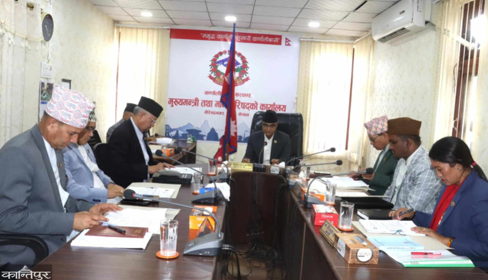 The Karnali state government will provide 5 million aid to the victims of floods and landslides