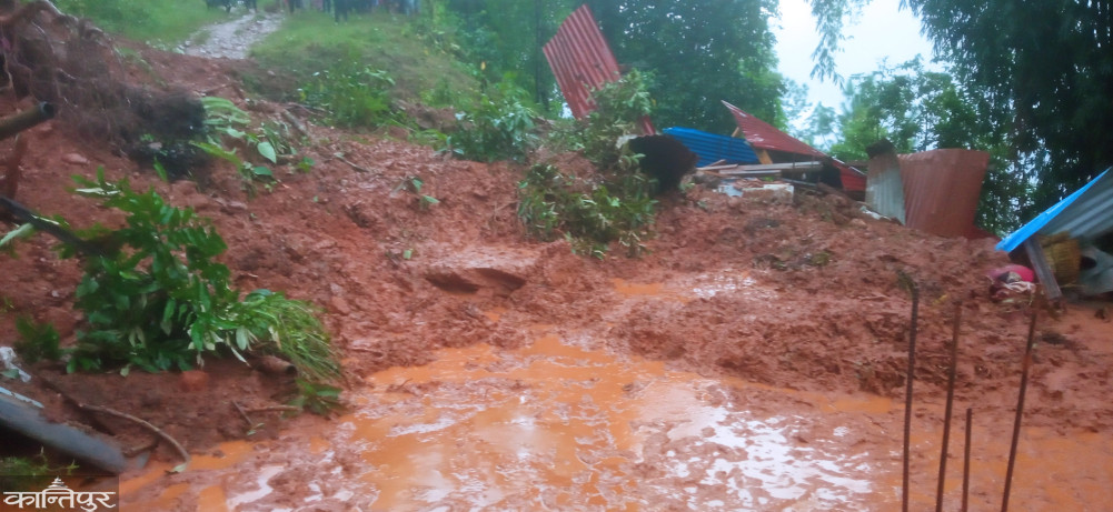 3 dead, 5 missing, including mother and daughter buried by landslide in Panchthar