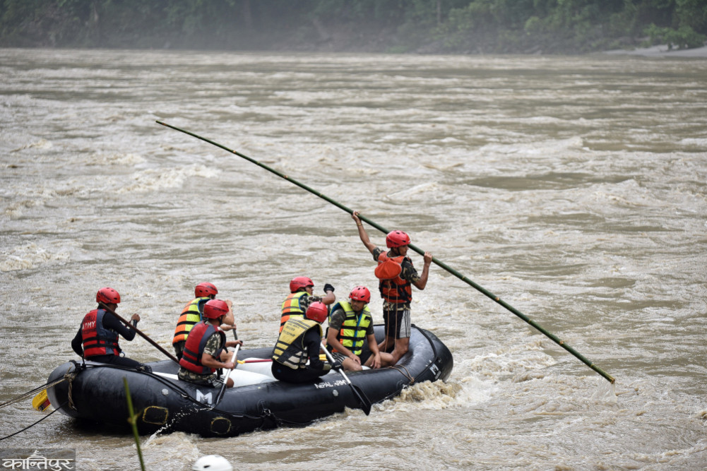 New update of Chitwan administration in Simaltal accident: There were 65 passengers in two buses