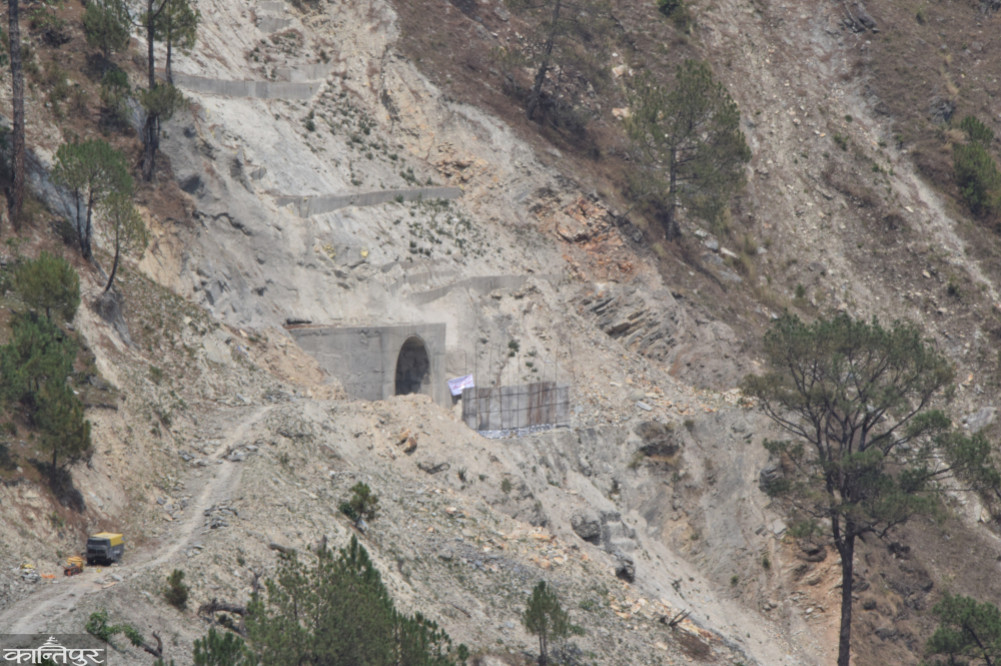 Forest has stopped the work of Chainpur Seti hydropower project