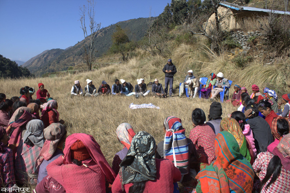Dhamijankri in the campaign against menstruation discrimination