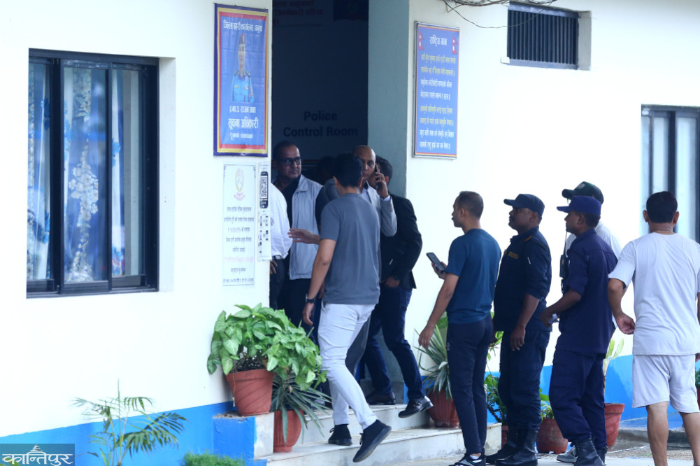 Kantipur president Sirohia Dhanusha in police custody