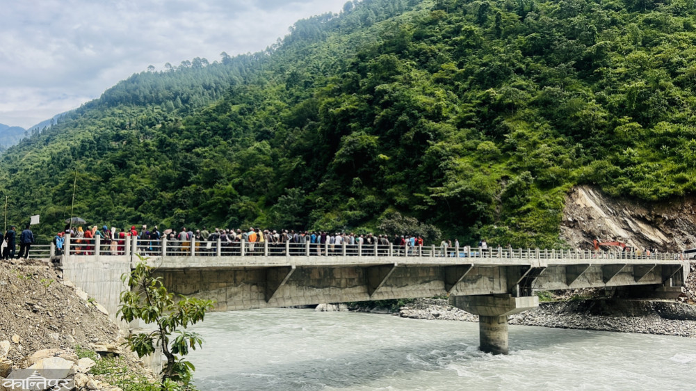 Garaghat bridge was built after eight years