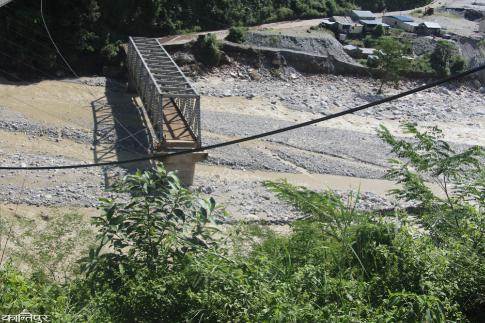 Damage to Kanti Lokpath and Bagmati Bridge, will take at least two weeks to repair