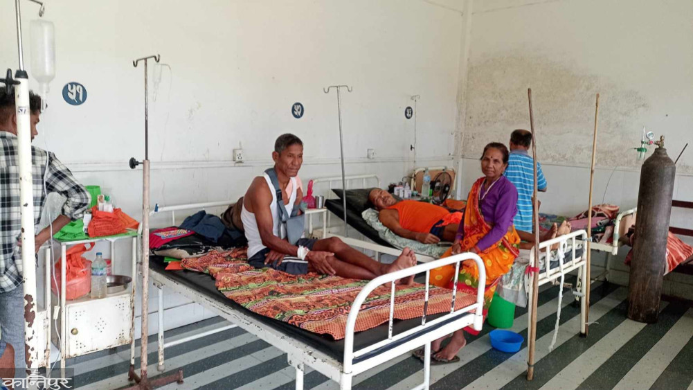 Dengue 8 people, scrub typhus infection 27 people in Bardia