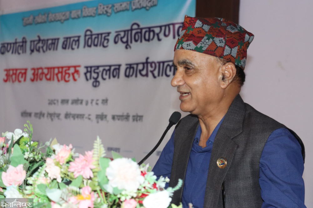 Social awareness is important to eradicate child marriage: Chief Minister Kandel