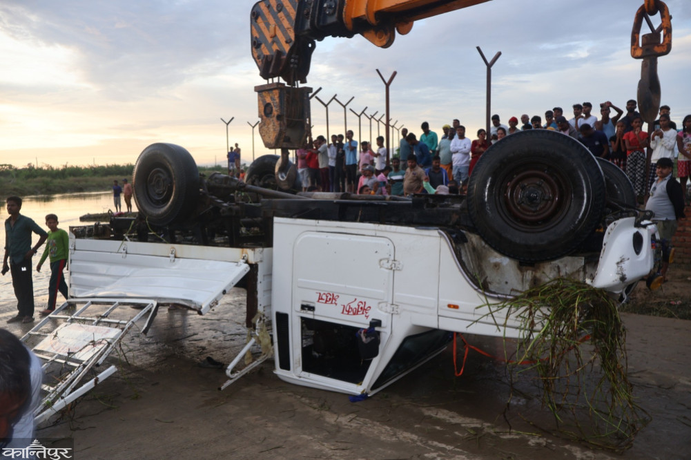 Missing milk truck found in Rupandehi, driver and co-driver missing