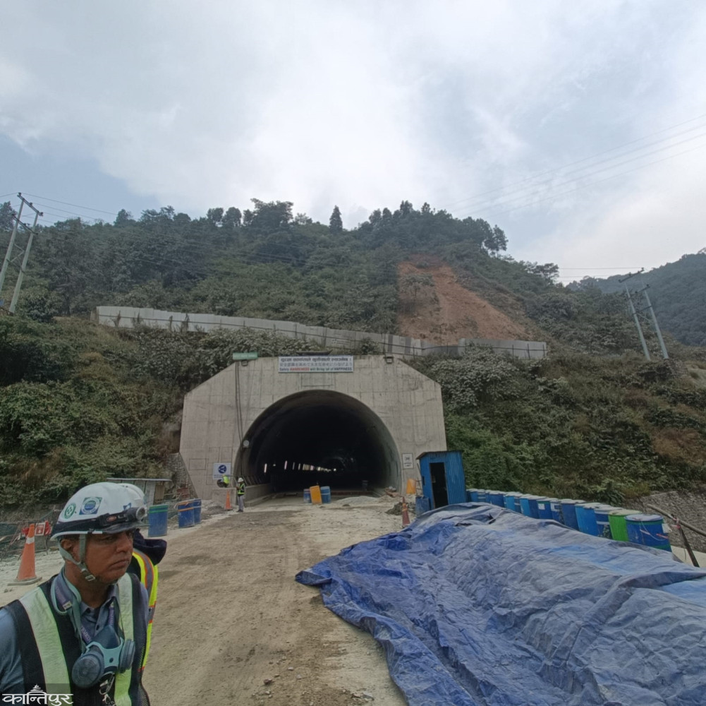 Nagadhunga-Sisnekhola Tunnel: 80% completed in four years of construction