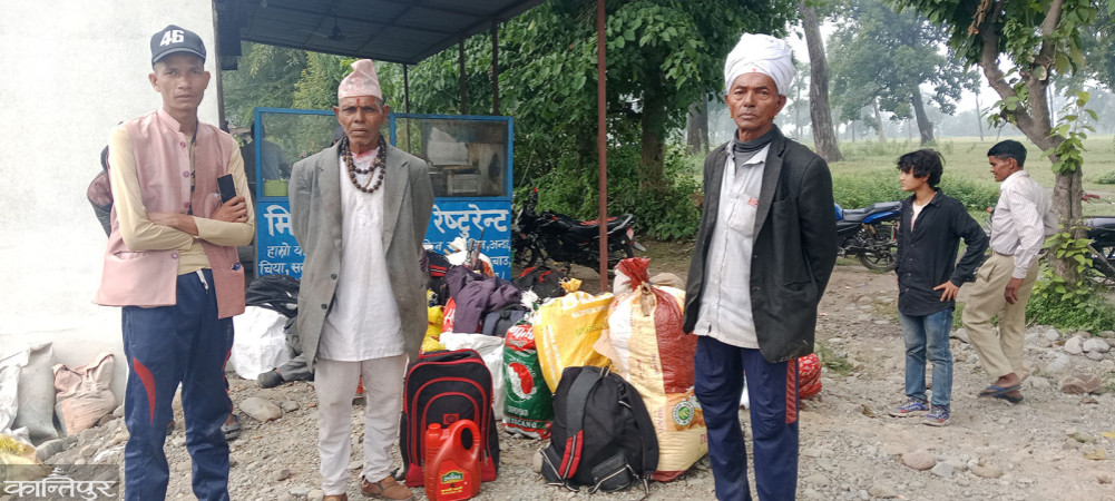 Nepalese are returning home to celebrate Dasain