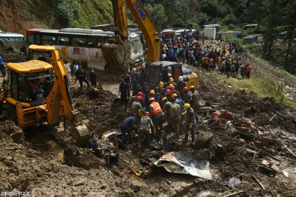 Identity of 35 people who died in Jhyaplekhola landslide