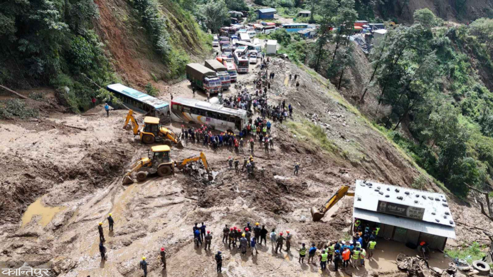 Damage to roads and bridges due to floods and landslides is 2.5 billion