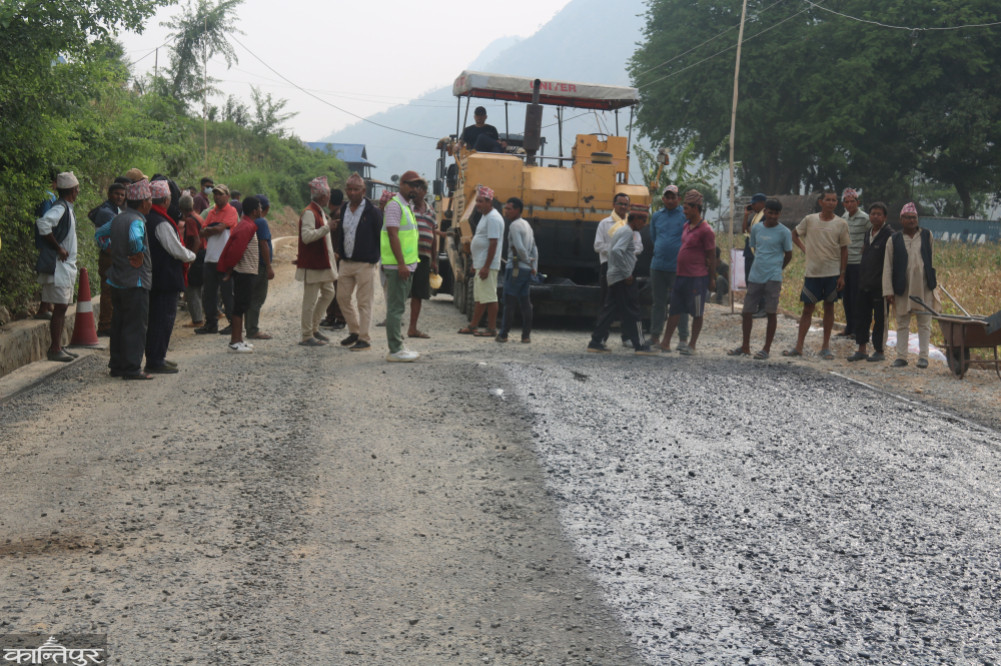 Tamor Corridor has been paved