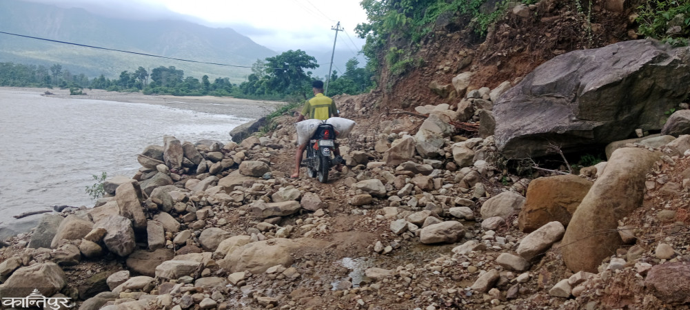 Live in Bagar due to fear of flood