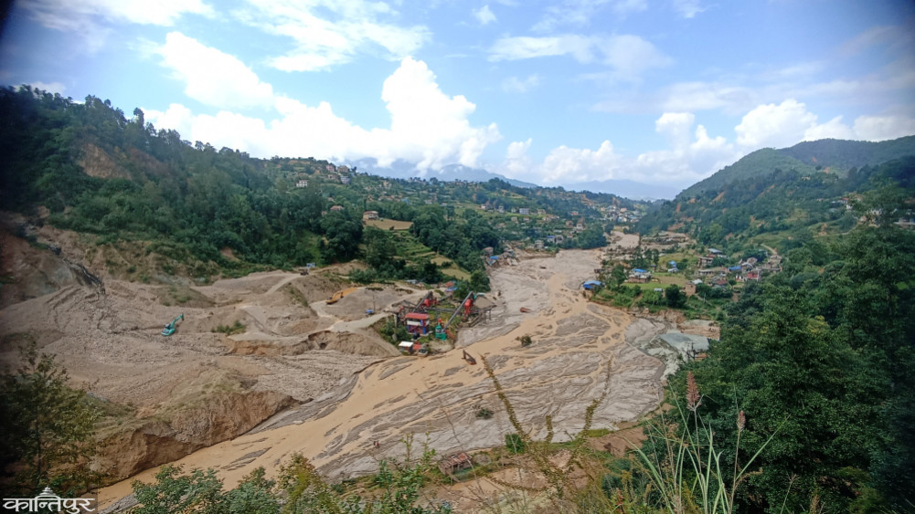 Lele-Nallu-Tikabhairav area devastated by floods