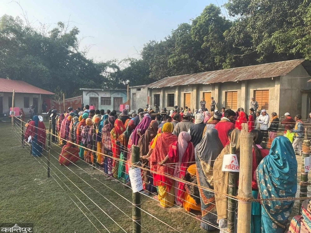 60 percent votes fell in Mahottari's Ramgopalpur