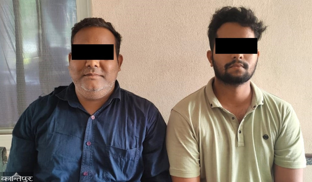 Two Indians arrested for operating fake mainpower