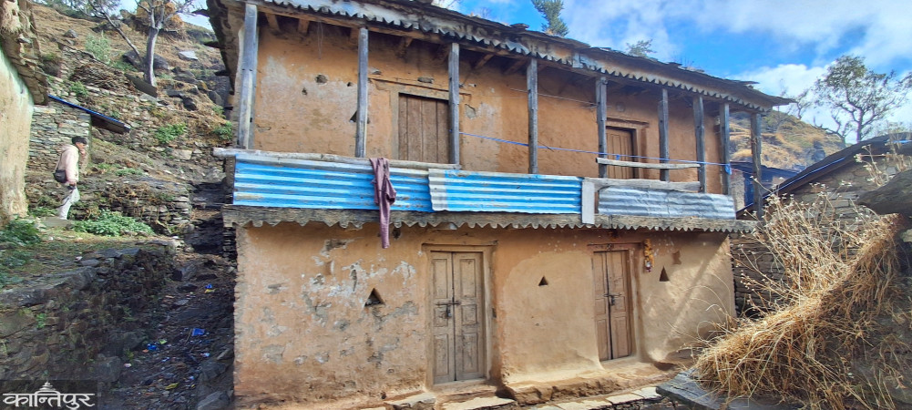 Houses are locked, the village is empty