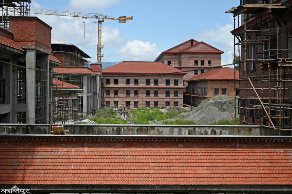The parliament building was not built even in 5 years