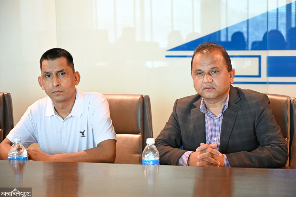 A team of Press Council to Kantipur office to monitor after steps taken to terrorize the independent press