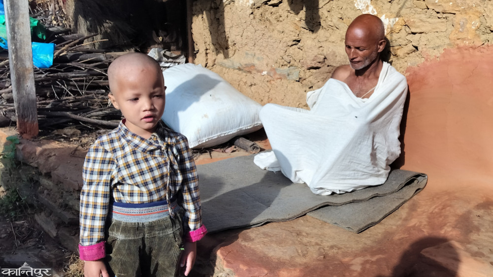 The landslide destroyed the family identity