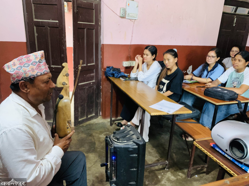 Sarangi campaign to save the environment