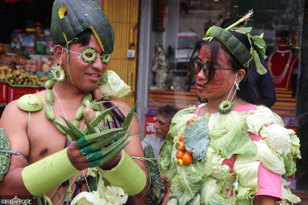 ”Vegetable Festival” in Tansen!
