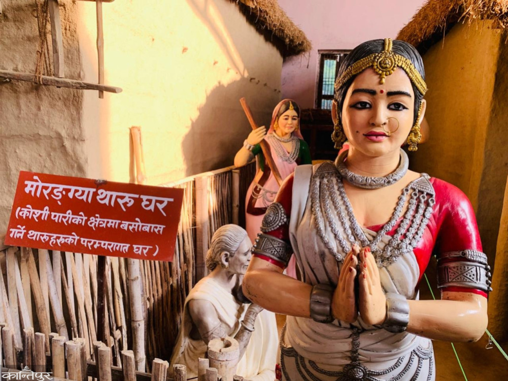 Museum like Tharu village