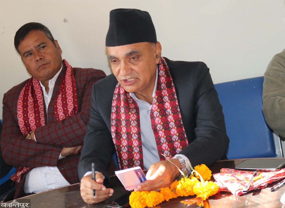 Development of Karnali is possible only if all parties are united: Chief Minister Kandel
