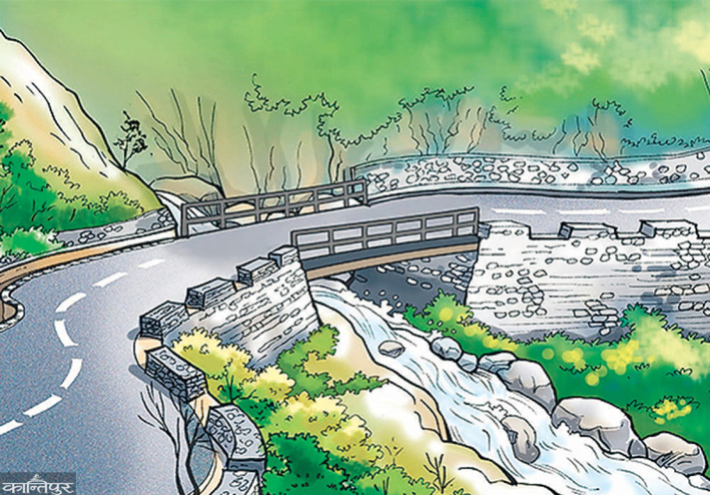 Random budget on alternative subsidiary highways