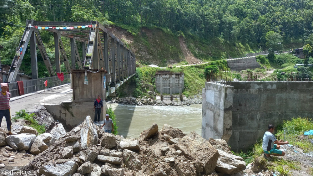 Old bridges are falling apart, new construction is stalled