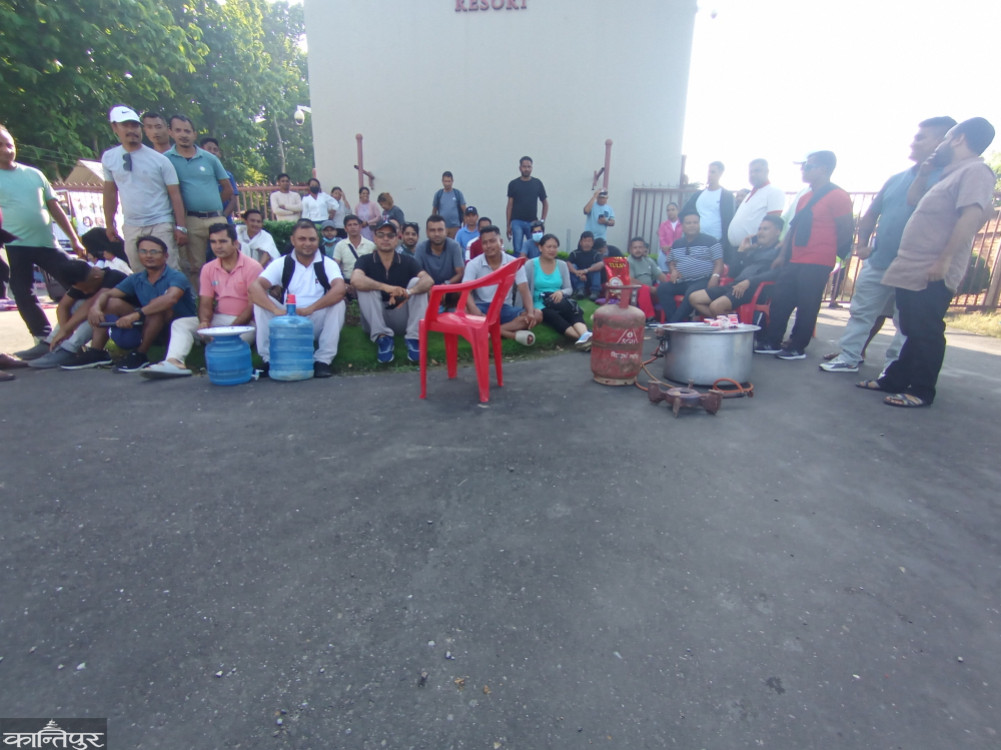 Workers strike at Tiger Palace