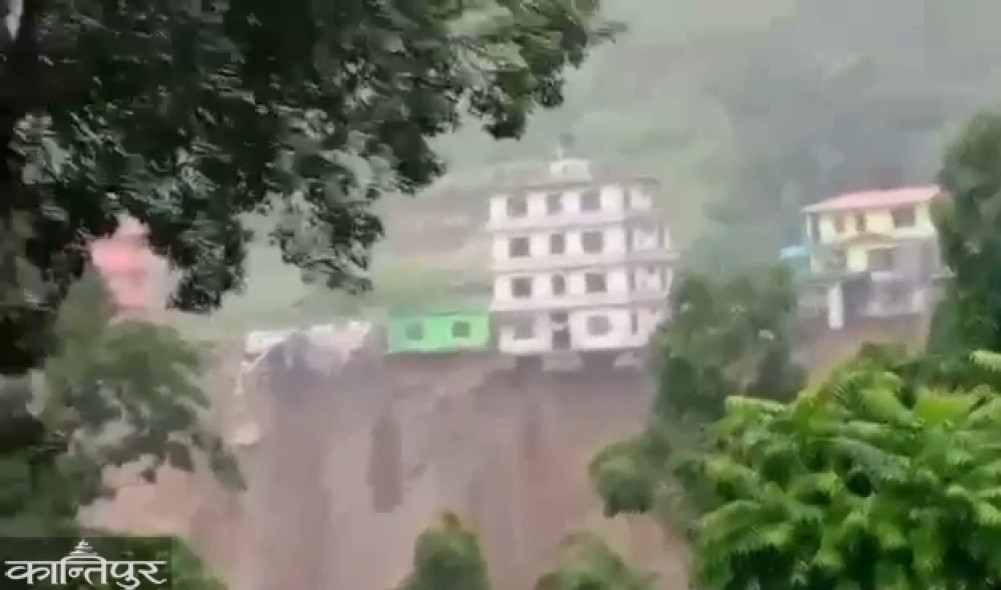 Floods caused a lot of damage in Roshi, Temal and Panauti in Kavre