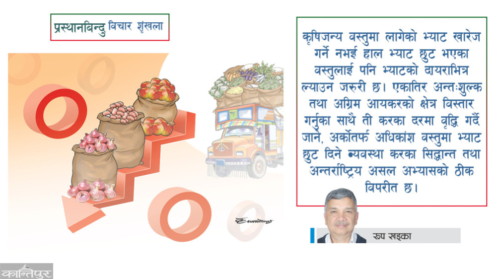 Impact of VAT exemption on agricultural produce