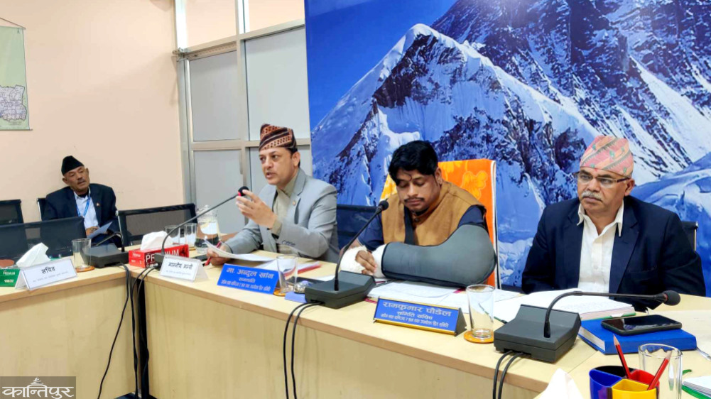 Country does not develop through remittances: Labor Minister Aryal