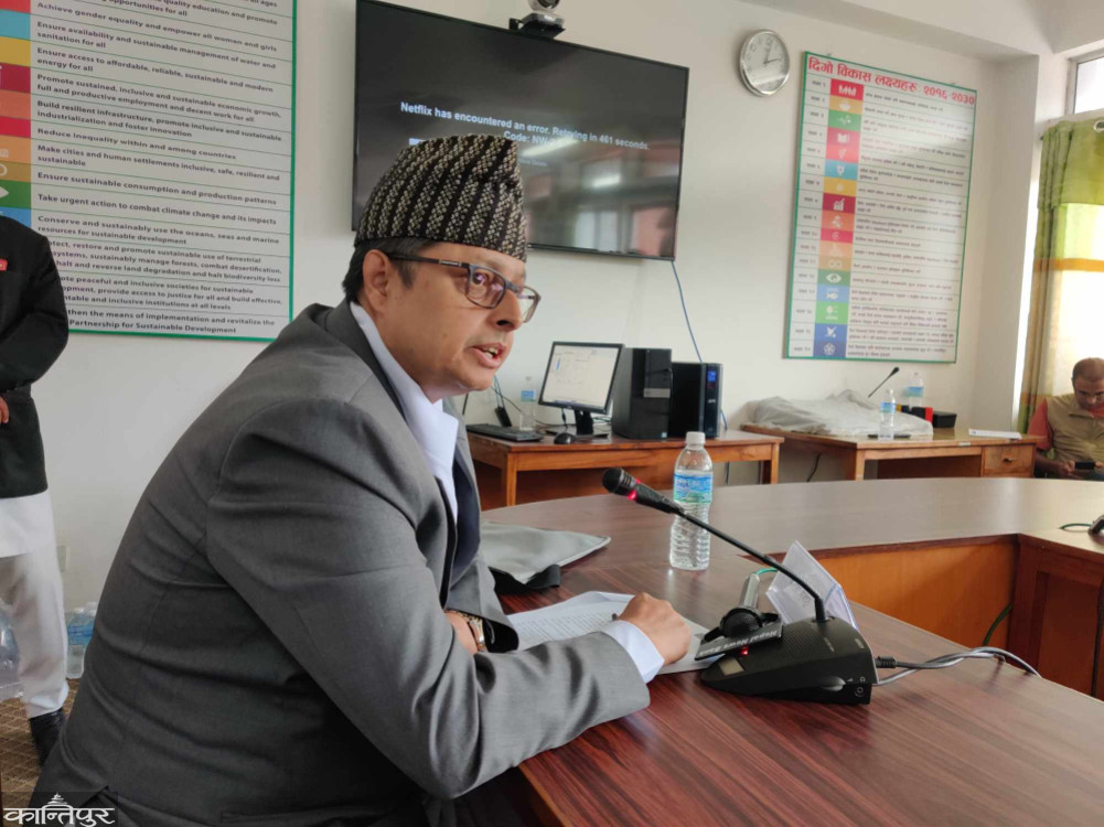 Ambassador Rupakheti, who was attending the Ministry of Foreign Affairs, resigned.