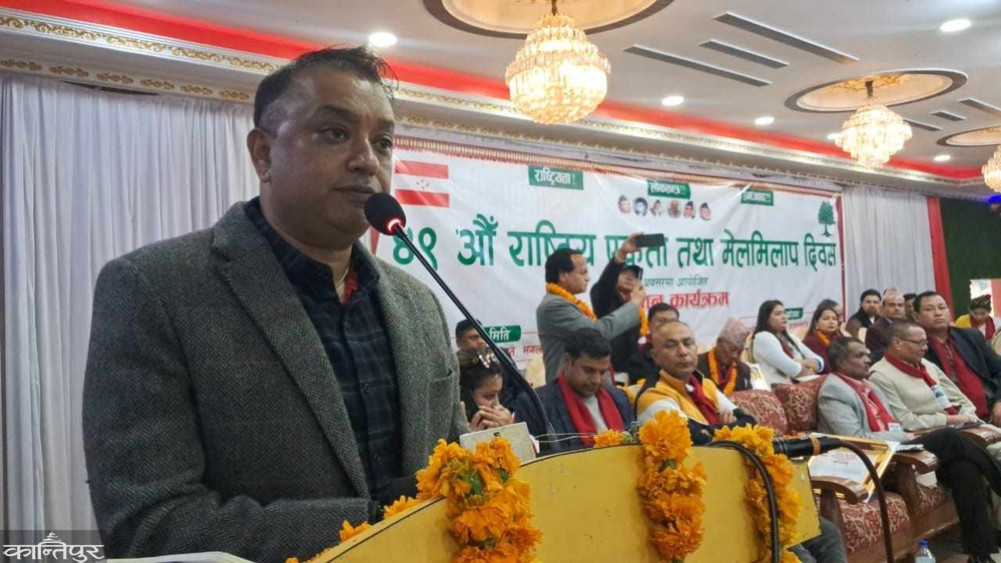 Congress convention will be held on time: Mahamantri Thapa