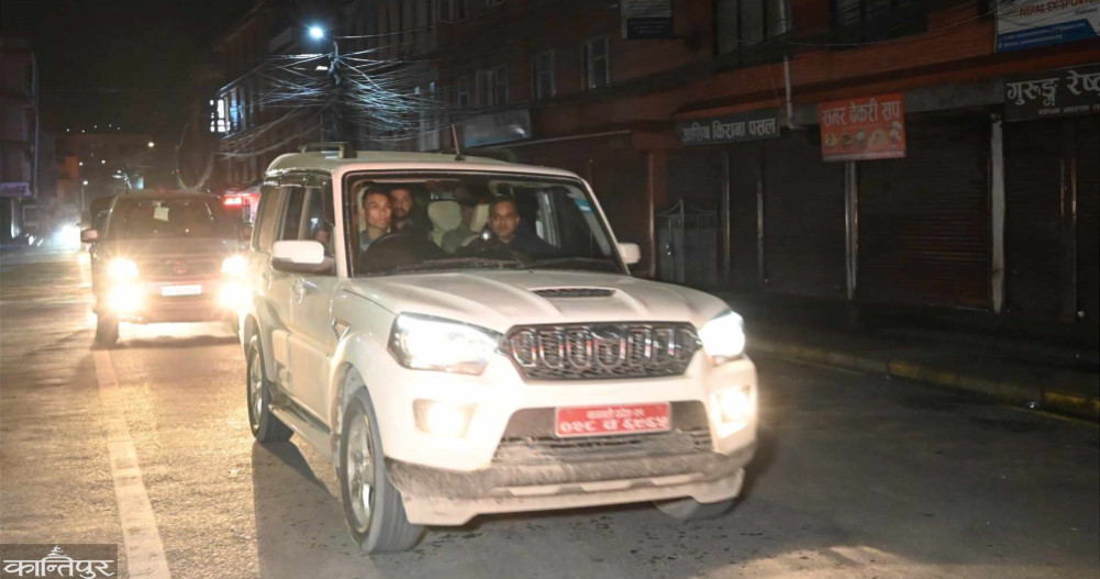 Former Home Minister Lamichhane Kaski in police custody