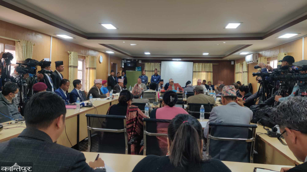 The Congress asked Lamichhane to start an investigation into the cooperative case and leave the Home Minister until it is completed