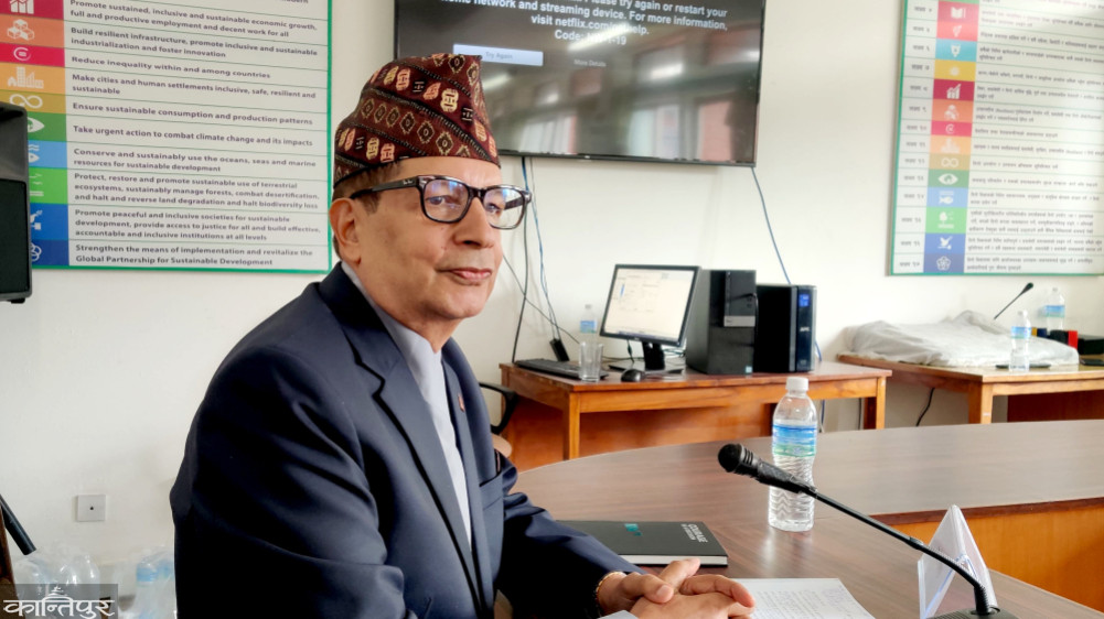 The issue of EPG and border dispute with India has gone far above the ambassador's level: Sharma