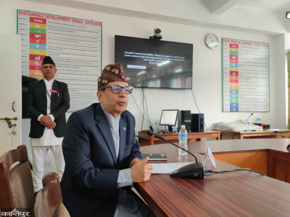 The government should give the answer that I recommended to the Ambassador of India: Dr. Sharma