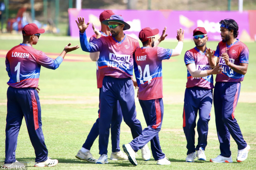 Exciting victory of Nepal 'A' over Ireland Wolves