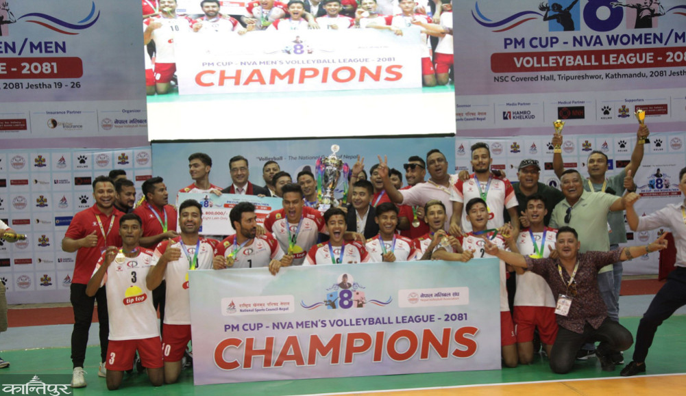 NVA National Volleyball League: Help Nepal and Police are consecutive champions