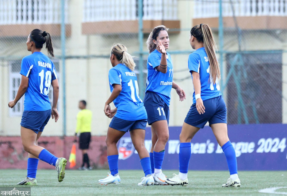 Women's League Football: APF 6 goals over Chandrapur