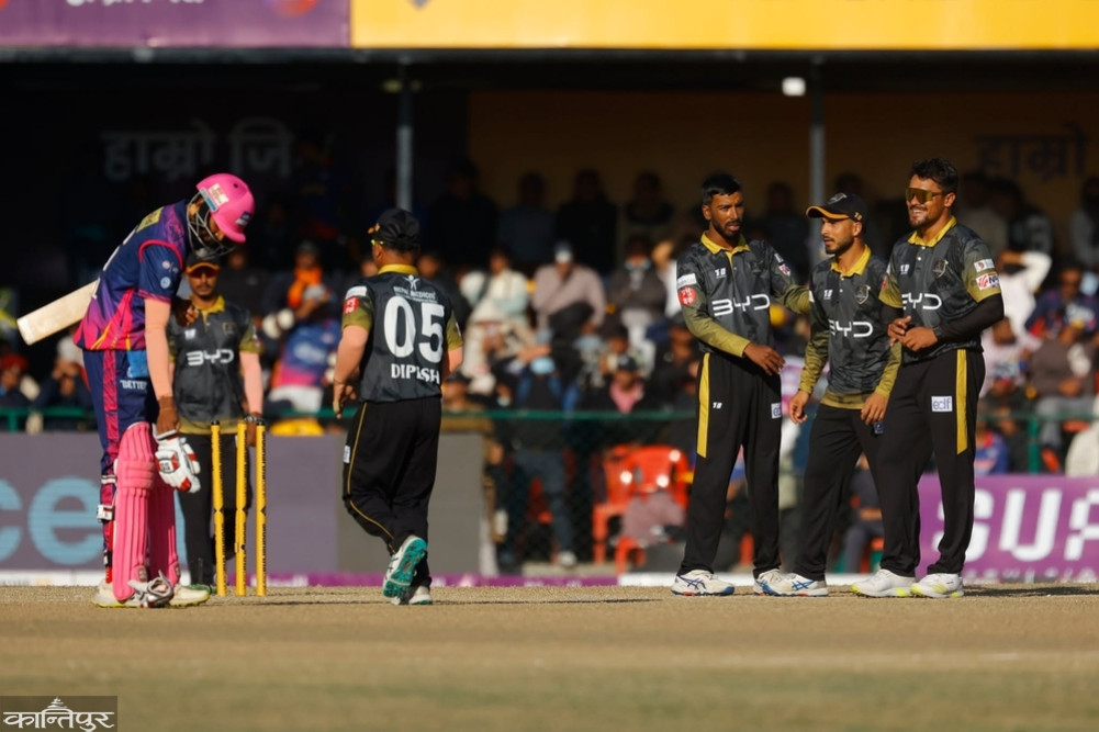 Janakpur is the first team to reach the playoffs of NPL
